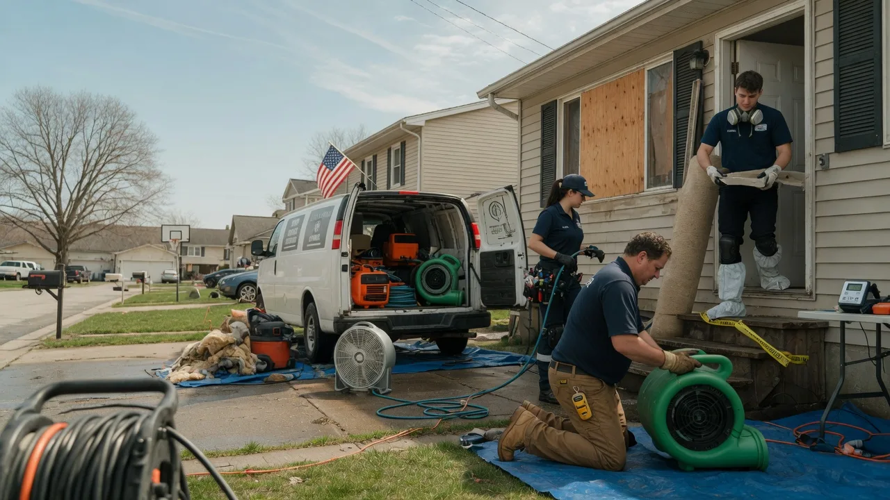 Water Damage Restoration in Milam, WV near me